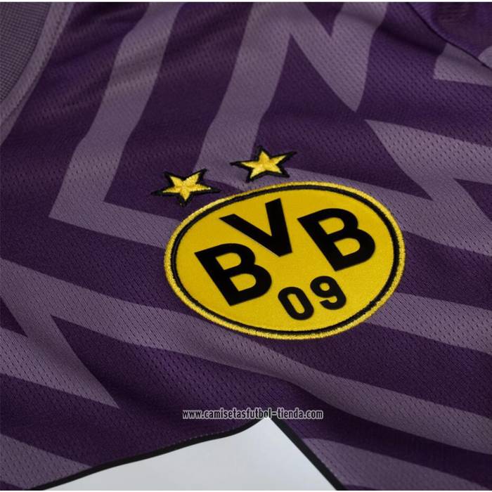 Camiseta Borussia Dortmund Portero 2023 2024 Purpura
